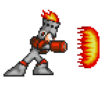 Fire Man (Mega Man 7-Style)