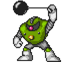Hammer Joe (Mega Man 7-Style)