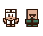 Dog & Villager (GBC-Style)