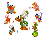 Koopalings (SMB1 SNES-Style)