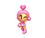 Pink Bomber (Bomberman Party Edition-Style)