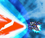 Gundam Astray Blue Frame 2nd L Overlay & Background Effects