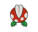 Jumping Piranha (Paper Mario-Style, Modern)