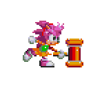 Amy Rose (Classic, Sonic 3-Style)