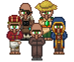 Villagers (Undertale Overworld-Style)