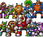 Stardroids (Mega Man 7-Style)