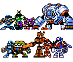 Mega Man 8 Robot Masters (NES-Style)