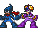 Oil Man & Time Man (Mega Man 7-Style)