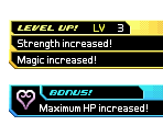 Dream Drop Distance Level Up Messages