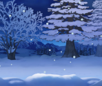 Snowfield (Night)