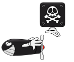Torpedo Ted & Torpedo Base (Paper Mario-Style)