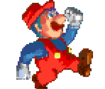 Mario (1990 Nintendo Calendar Pixel Art)