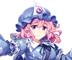 Yuyuko Saigyouji (Stationary Ghost)