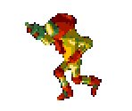 Samus (1990 Nintendo Calendar Pixel Art)