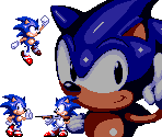 Custom / Edited - Sonic the Hedgehog Customs - Sonic 3 Beta Swinging  Animation 1 (Sonic 3-Style) - The Spriters Resource