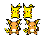 Pikachu & Raichu