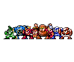 Mega Man 2 Robot Masters (NES, Enhanced)