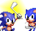 Custom / Edited - Sonic the Hedgehog Media Customs - Super Sonic (Fleetway,  Sonic Pocket Adventure-Style) - The Spriters Resource