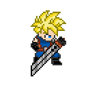 Cloud (Dragon Ball Z: Legendary Super Warriors-Style)