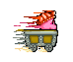 Mine Cart Kirby (Kirby Advance-Style)