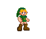 Young Link (Mega Man Zero-Style)