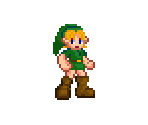 Young Link (Mega Man Zero-Style)