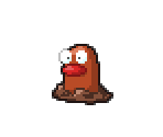 #050 Diglett (Mario & Luigi: Superstar Saga-Style)