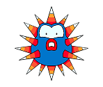 Urchin (Paper Mario-Style, Classic)