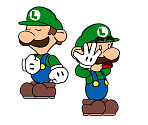 Luigi (Paper Mario-Style, V2)