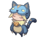 Slumber Cat (Blue)