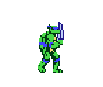 Leonardo (NES, Mega Man 8-bit Deathmatch-Style)