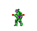 Donatello (NES, Mega Man 8-bit Deathmatch-Style)