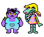 Bratty & Catty (Overworld/Talk Sprites)