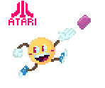 Pac-Man (Atari Box Art-Style)