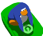 The Spriters Resource - Full Sheet View - Club Penguin - Black Puffle (End  Screen)