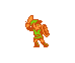 Link (The Legend of Zelda, Zelda 2-Style)