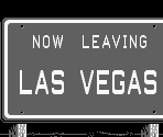 Now Leaving Road Sign