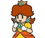 Daisy (Paper Mario: The Origami King-Style)