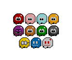 Browser Games - Google Doodles - Pac-Man, Ms. Pac-Man, and Ghosts - The  Spriters Resource