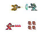 Rockman and Forte WonderSwan Weapons (NES-Style)