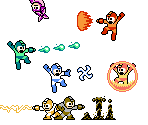 Mega Man DOS Weapons (MM9-Style)