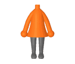 Idle (Female, Orange)