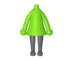 Idle (Female, Lime Green)