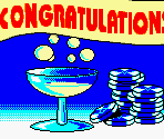 Congratulations Screen