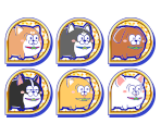 Set Icons (Dog Matsu:1 Dog)