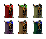 Cloak Color Palettes