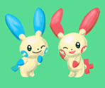 Plusle and Minun