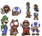 SMM2 Playable Characters (SMB3, SMW, SMAS-Style, Expanded)