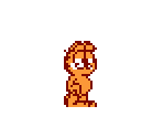 Garfield (Zelda 2-Style)