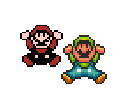 Mario & Luigi (WarioWare: Twisted! Death Sprite, Expanded)